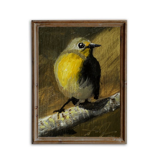 Yellow bird ACEO