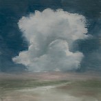 Another cloud. ACEO oil on cardboard.